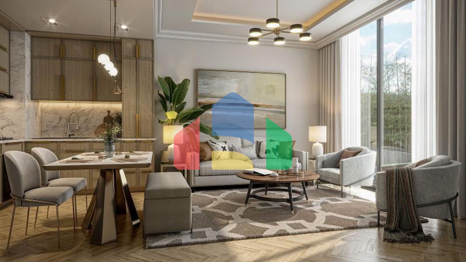 Вилла 3+1 в Дубай