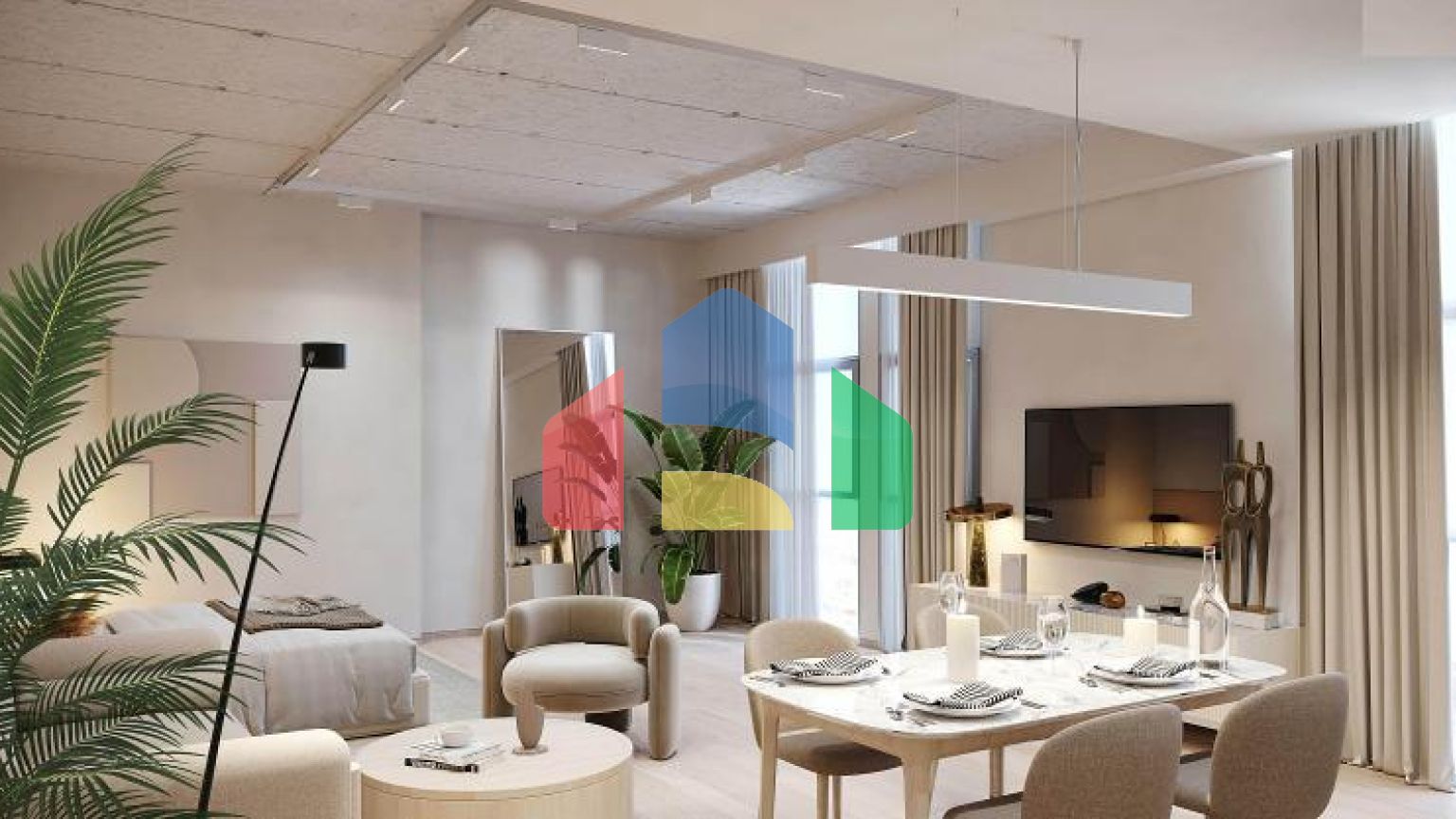 Квартира 2+1 в Дубай