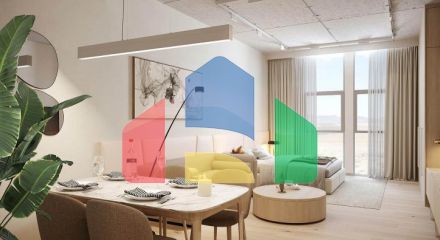 Квартира 2+1 в Дубай