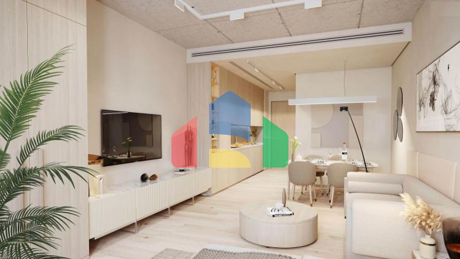 Квартира 2+1 в Дубай