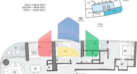 Квартира 5+1 с видом на море в Дубай Квартира 5+1 с видом на море в Дубай