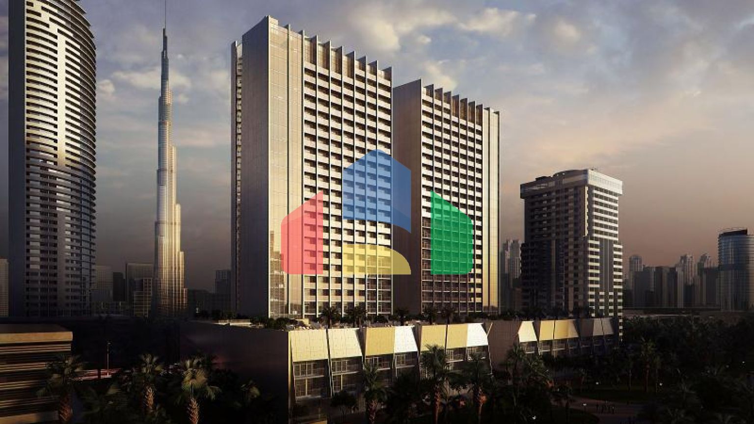 Квартира 1+1 в Дубай