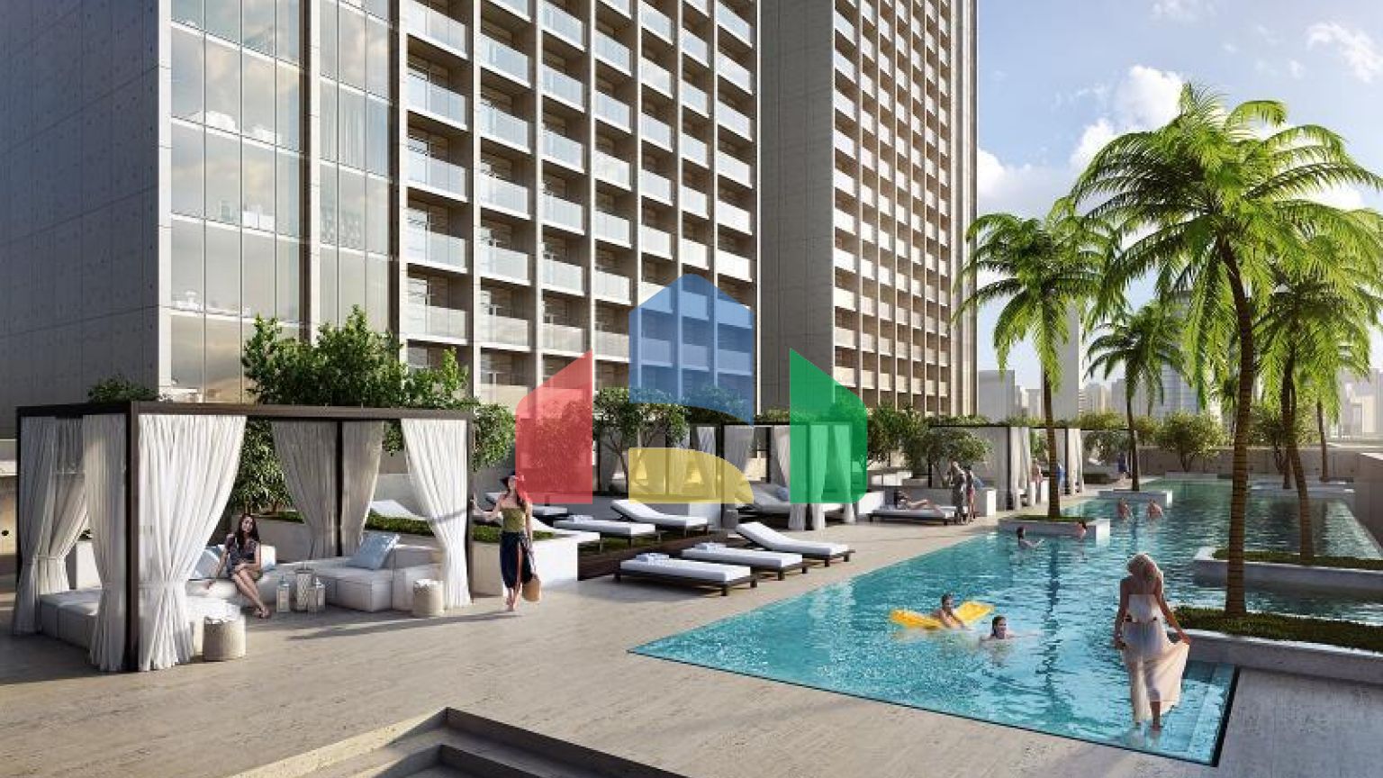 Квартира 1+1 в Дубай