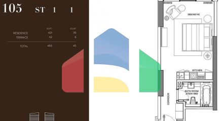 Квартира 1+1 в Дубай