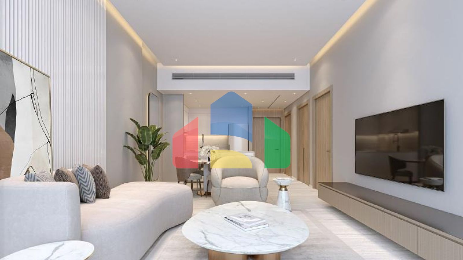 Квартира 2+1 в Дубай