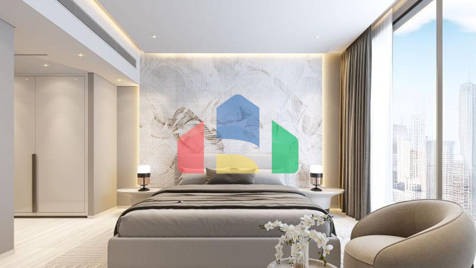 Квартира 2+1 в Дубай