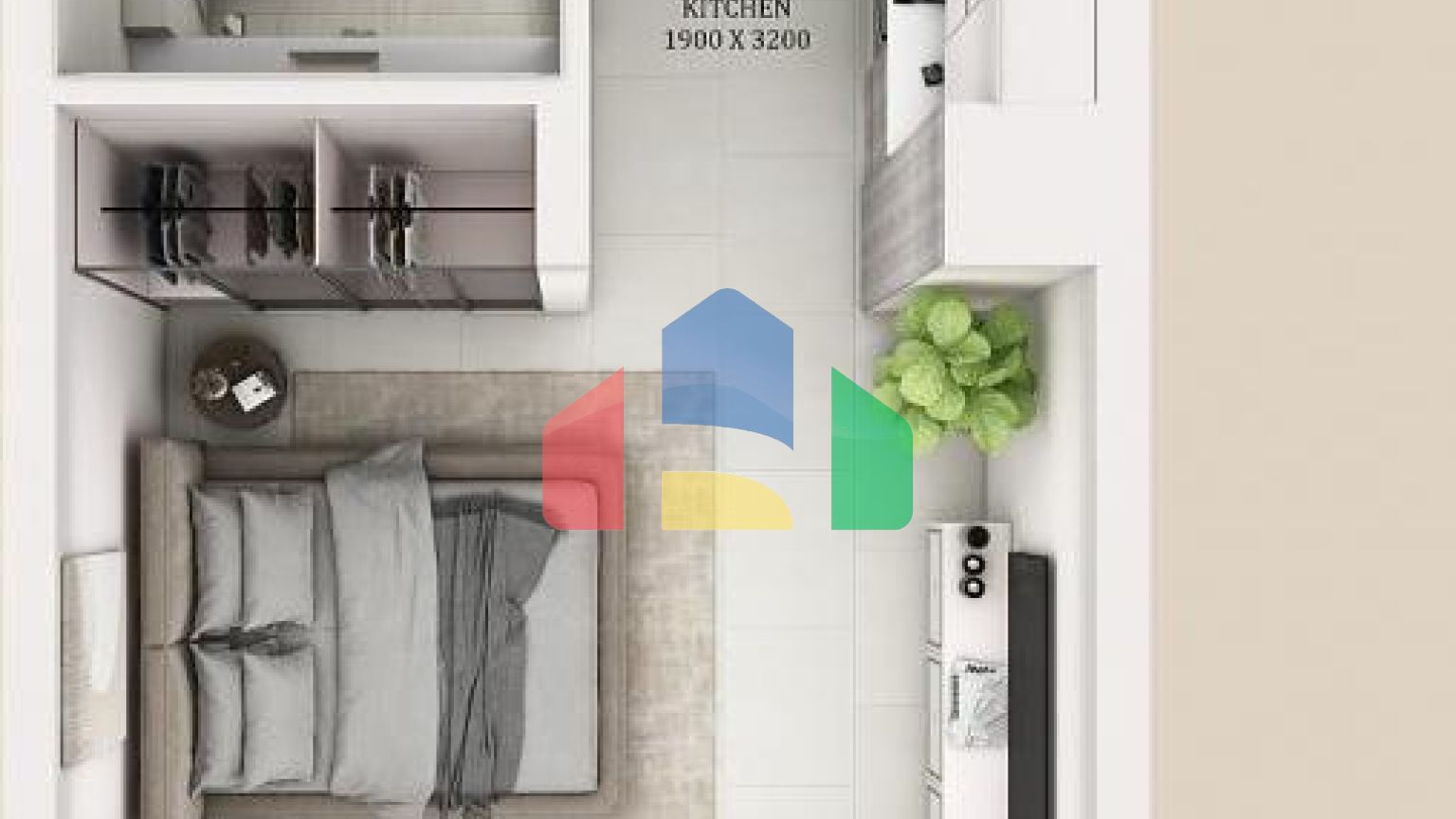 Квартира 0+1 в Дубай