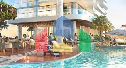 Квартира 3+1 с видом на море в Дубай Квартира 3+1 с видом на море в Дубай