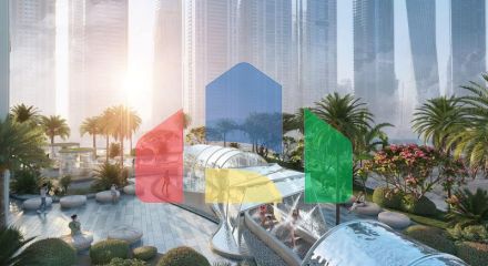 Квартира 3+1 с видом на море в Дубай Квартира 3+1 с видом на море в Дубай