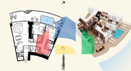 Квартира 2+1 в Дубай Квартира 2+1 в Дубай