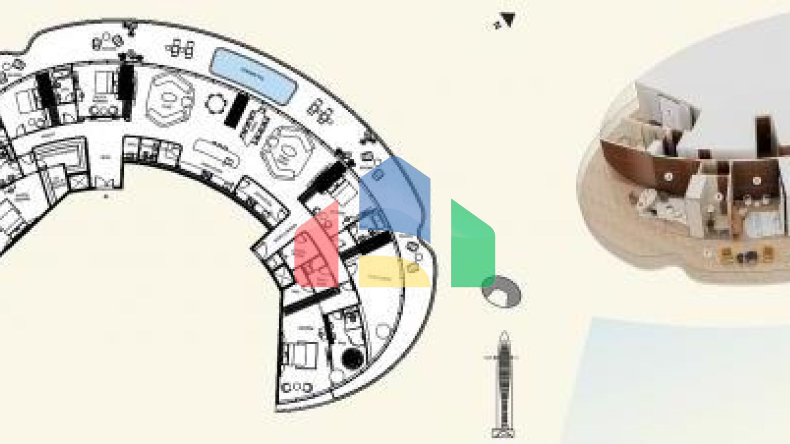 Квартира 2+1 в Дубай
