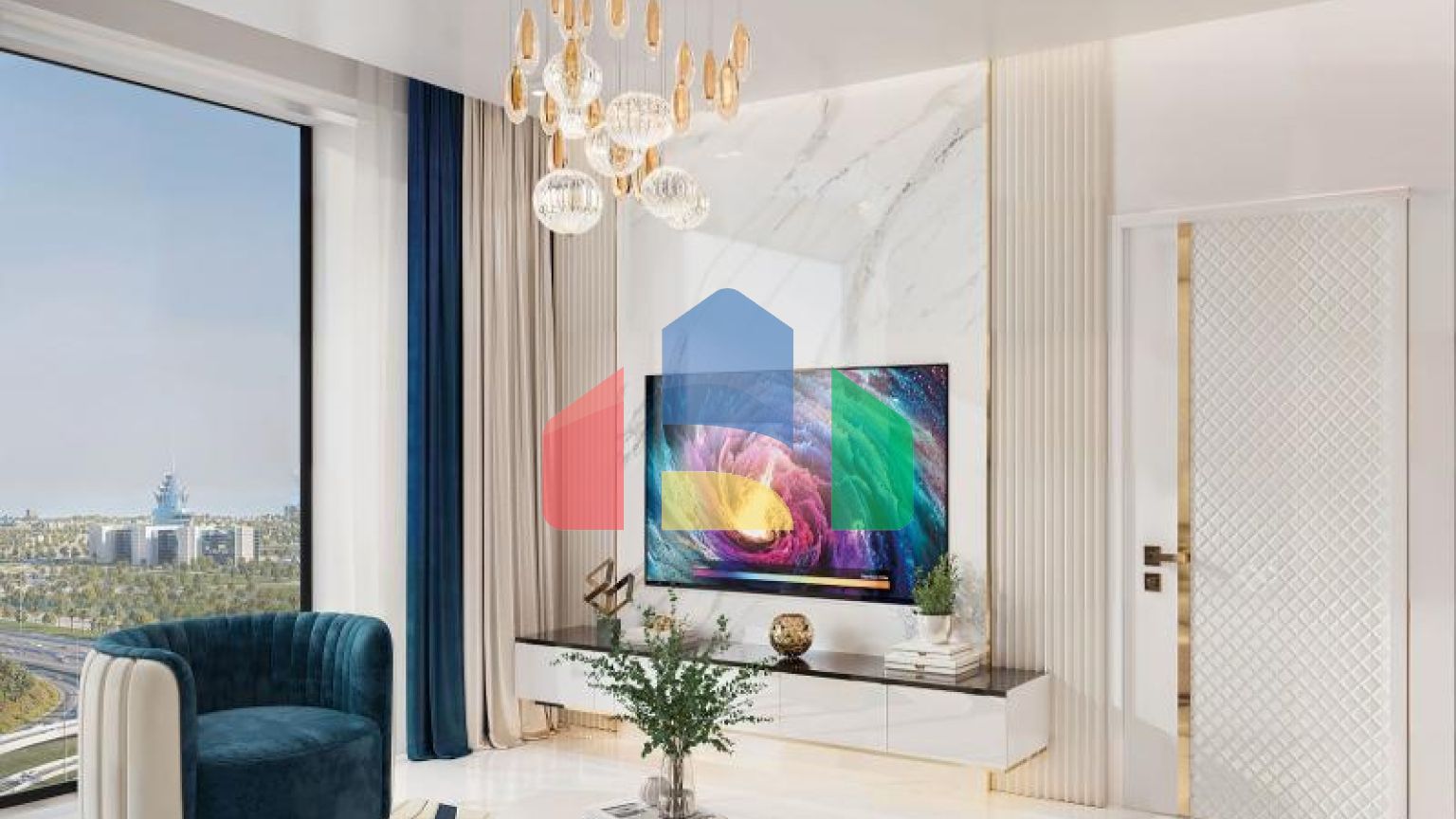 Квартира 0+1 в Дубай