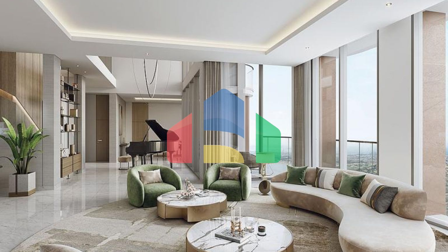 Квартира 2+1 в Дубай