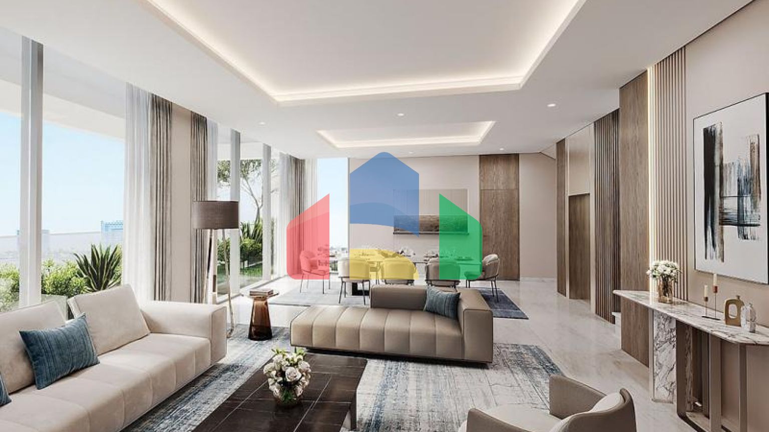 Квартира 2+1 в Дубай