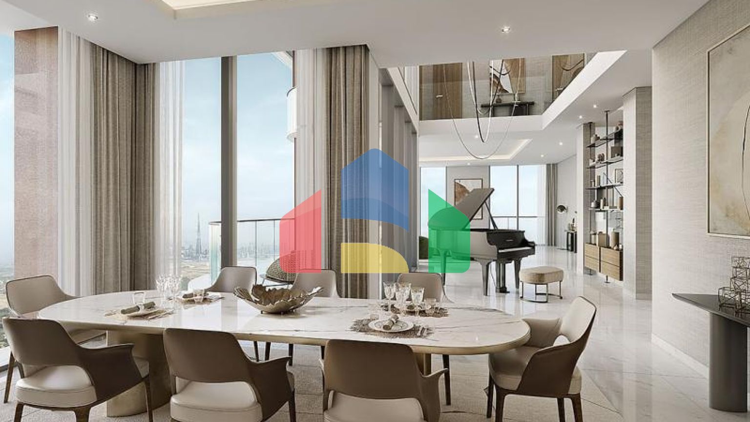 Квартира 2+1 в Дубай