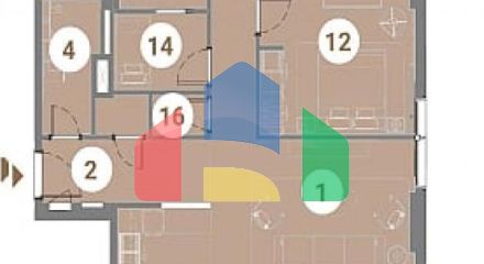 Квартира 2+1 в Дубай Квартира 2+1 в Дубай