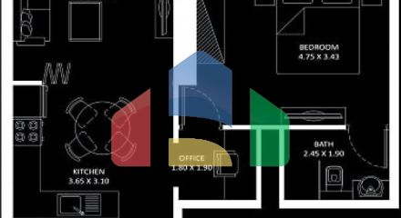 Квартира 1+1 в Дубай