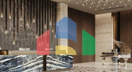 Квартира 1+1 с видом на море в Дубай Квартира 1+1 с видом на море в Дубай