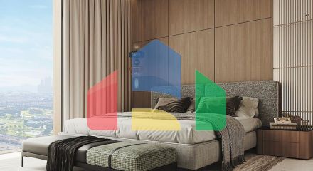 Квартира 1+1 с видом на море в Дубай Квартира 1+1 с видом на море в Дубай