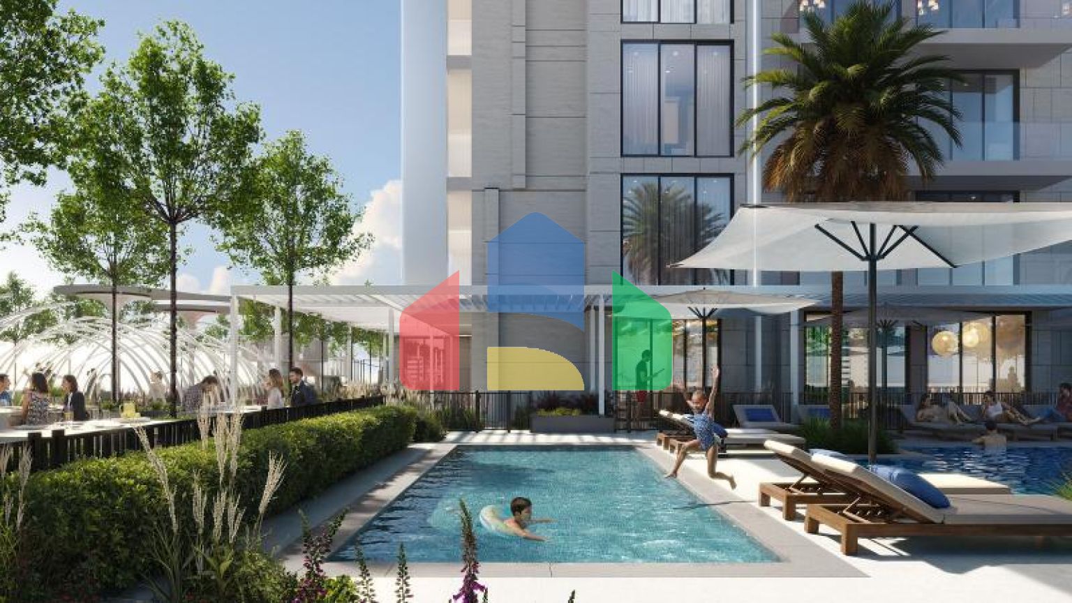 Квартира 1+1 в Дубай