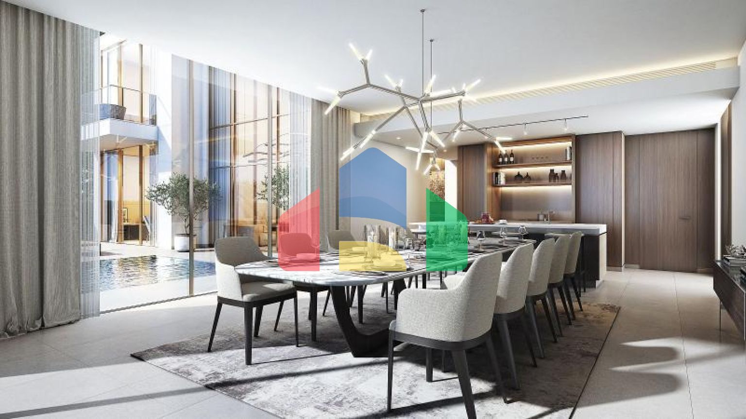 Вилла 6+2 в Дубай