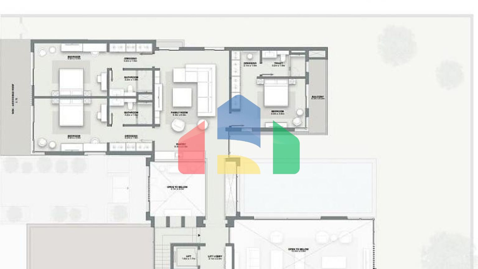 Вилла 6+2 в Дубай