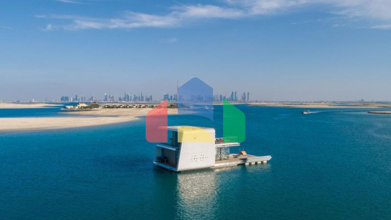 Вилла 2+1 с видом на море в Дубай