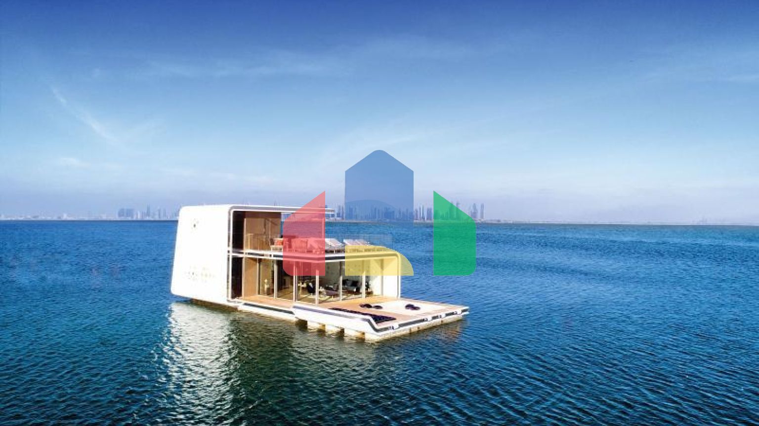 Вилла 2+1 с видом на море в Дубай