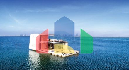 Вилла 2+1 с видом на море в Дубай