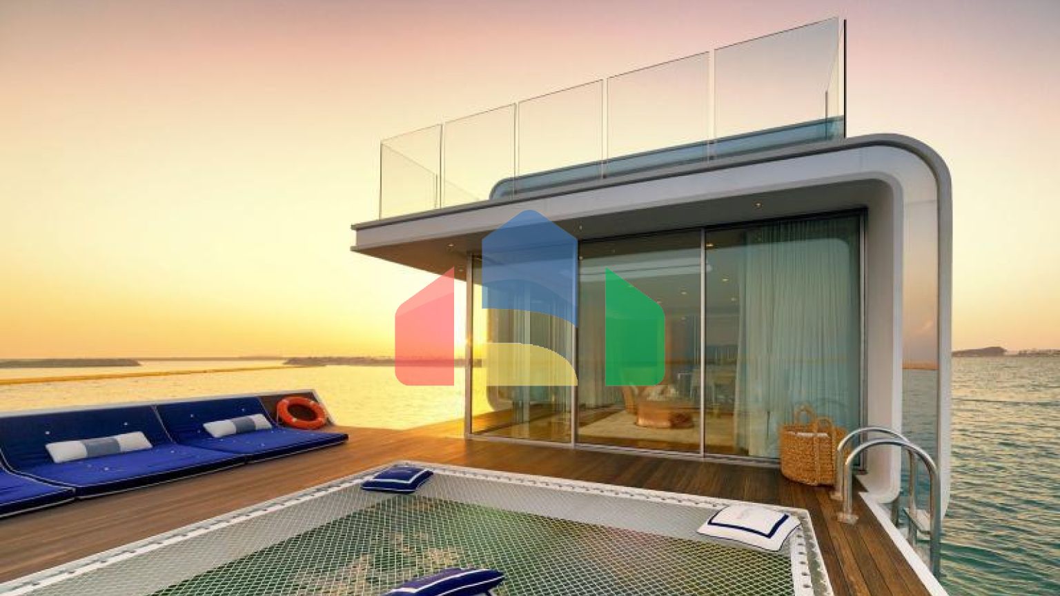 Вилла 2+1 с видом на море в Дубай