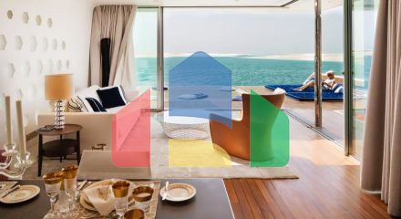 Вилла 2+1 с видом на море в Дубай