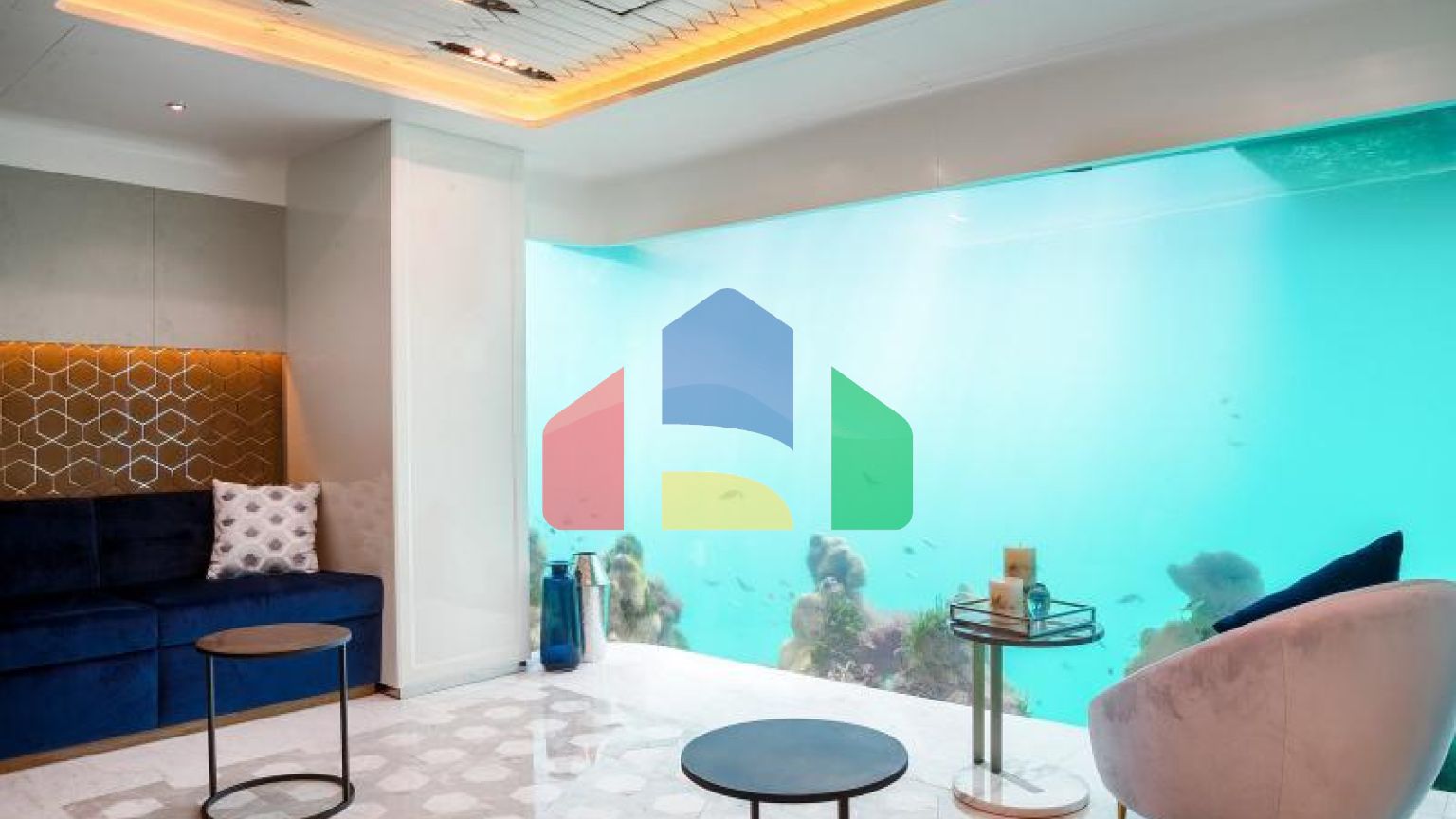 Вилла 2+1 с видом на море в Дубай