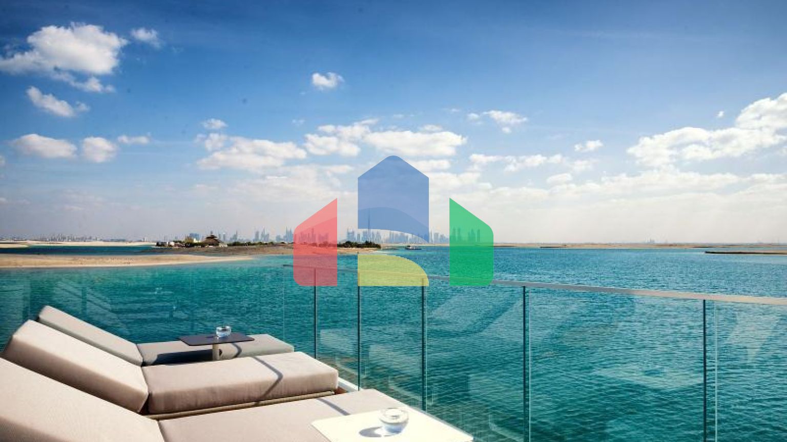 Вилла 2+1 с видом на море в Дубай