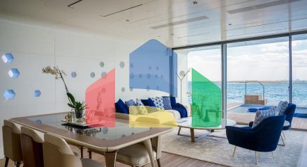 Вилла 2+1 с видом на море в Дубай