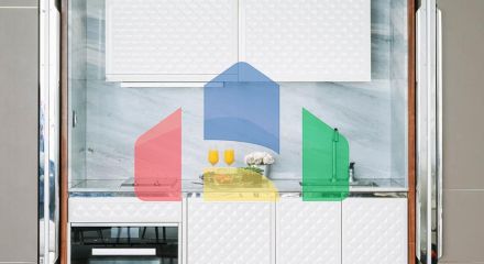 Вилла 2+1 с видом на море в Дубай