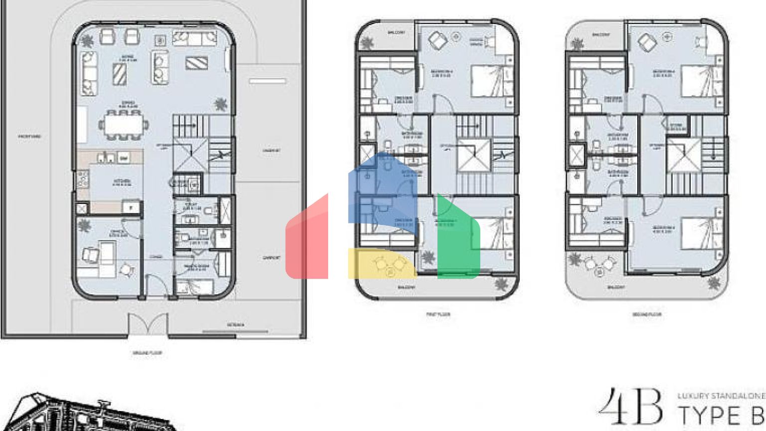 Вилла 4+1 в Дубай