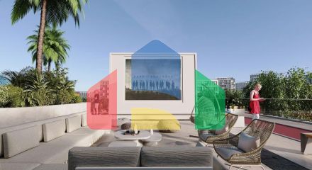 Квартира 2+1 в Дубай