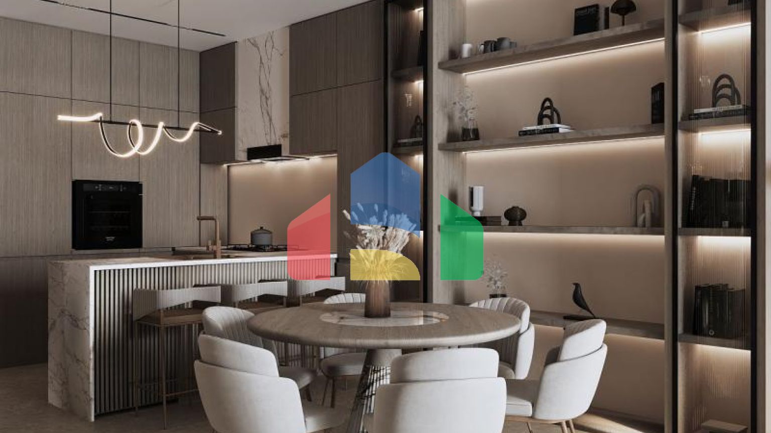 Квартира 2+1 в Дубай