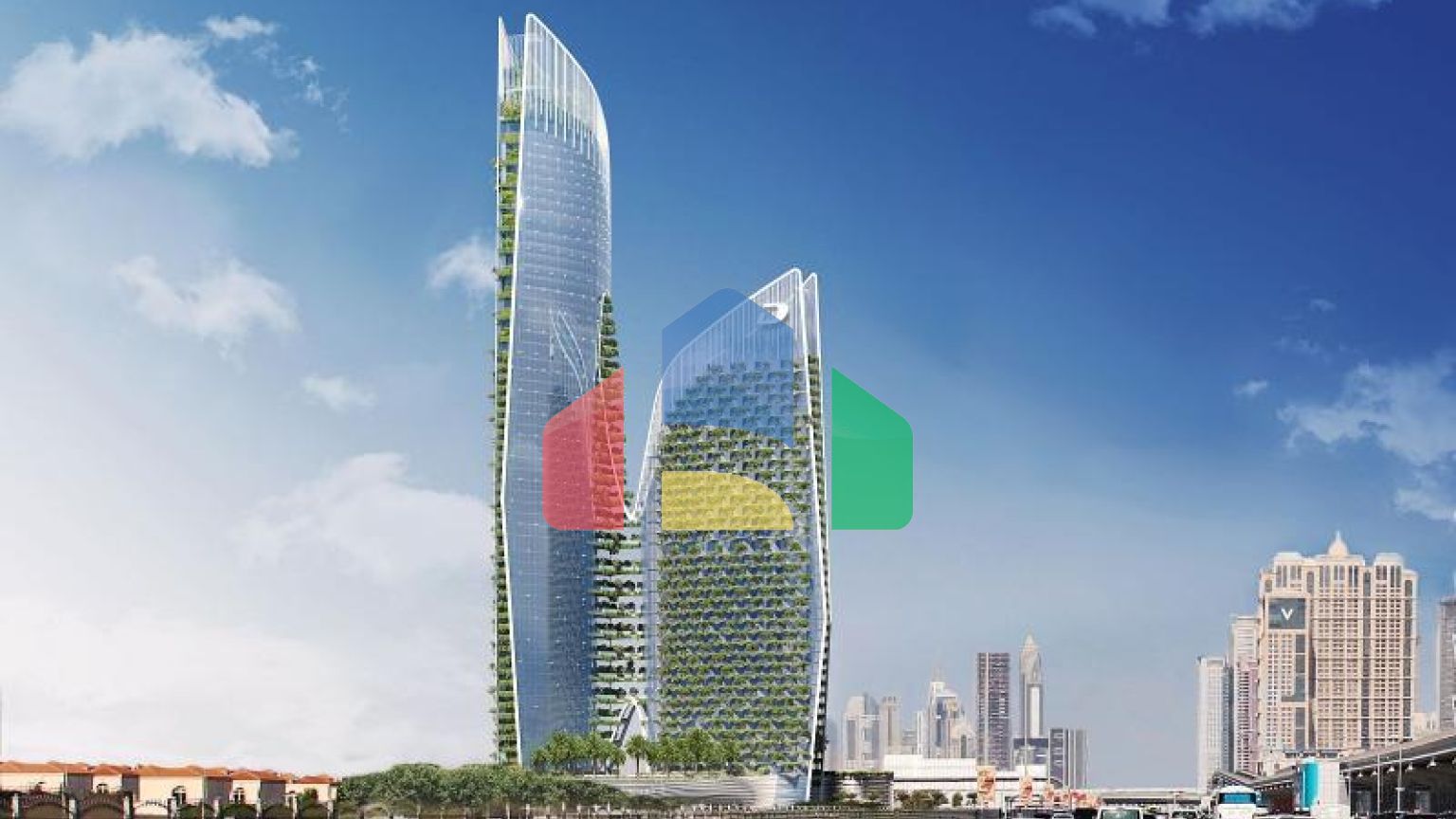 Квартира 2+1 с видом на море в Дубай