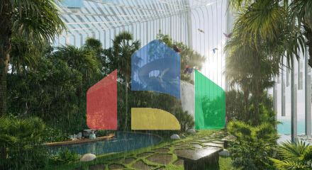 Квартира 2+1 с видом на море в Дубай