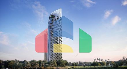 Квартира 2+1 с видом на море в Дубай