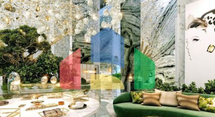 Квартира 2+1 с видом на море в Дубай