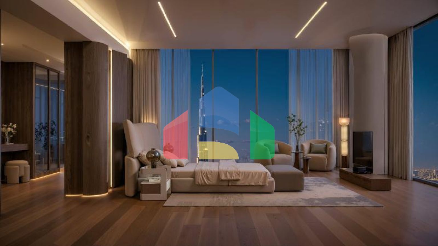 Квартира 2+1 в Дубай