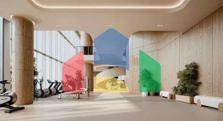 Квартира 2+1 в Дубай