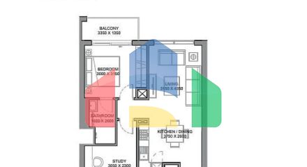 Квартира 1+1 в Дубай