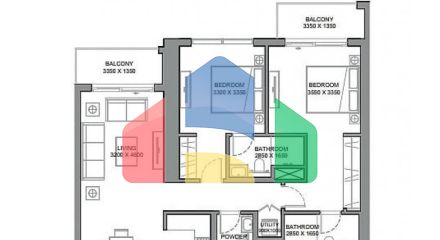 Квартира 1+1 в Дубай