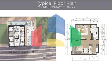 Квартира 2+1 в Дубай
