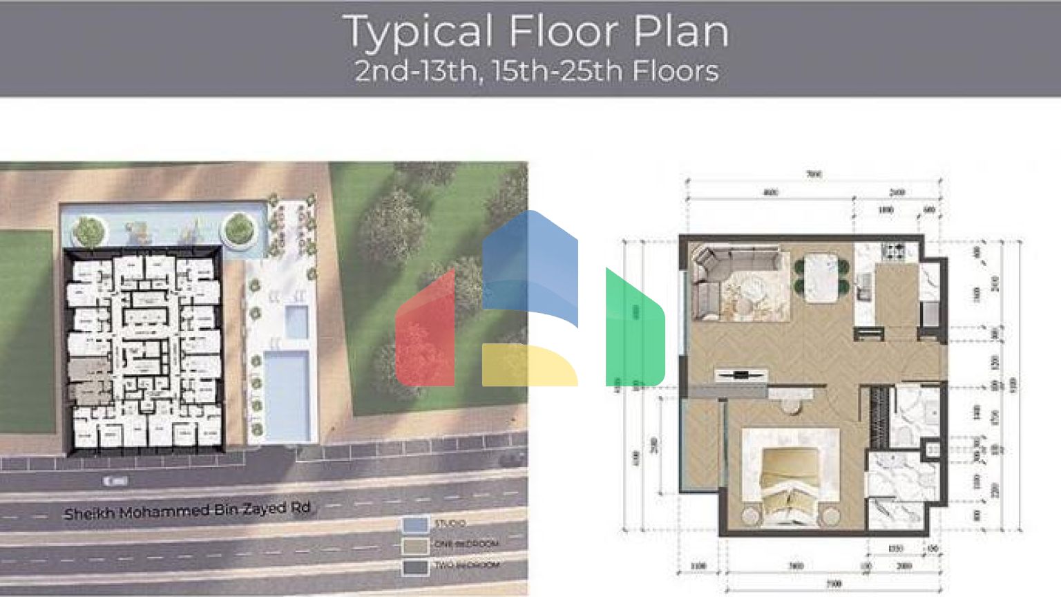 Квартира 2+1 в Дубай