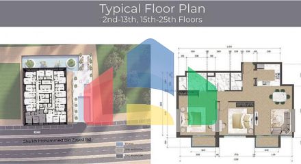 Квартира 2+1 в Дубай