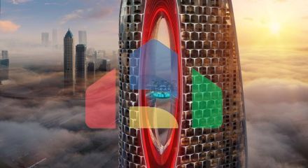 Квартира 2+1 с видом на море в Дубай